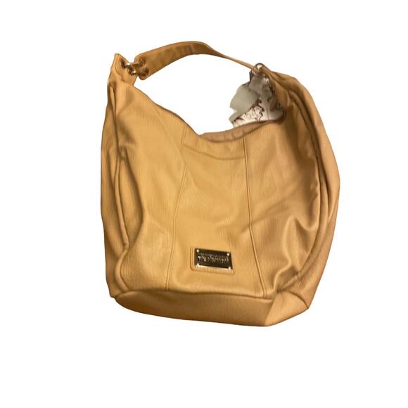 Kenneth Cole Reaction Hobo Beige Nwt Bag Purse - Picture 3 of 10